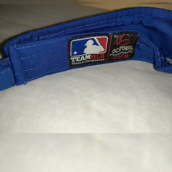Chicago Cubs Outdoor Cap Co MLB-185 Team Visor - Picture 6 of 8